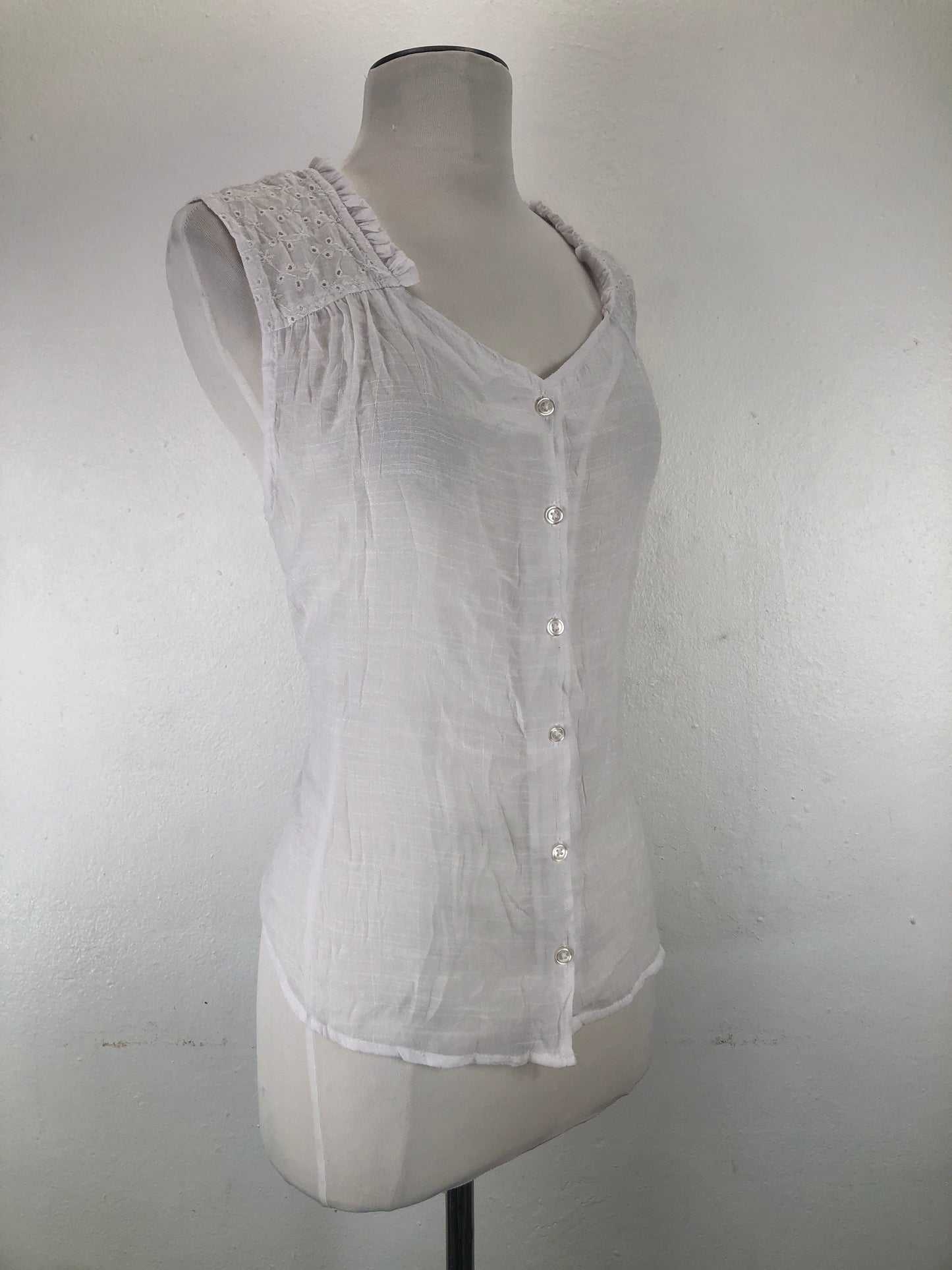 Blusa Blanco Tint Shadow