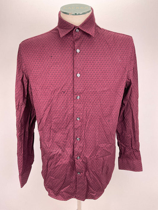 Camisa Rojo vino Express