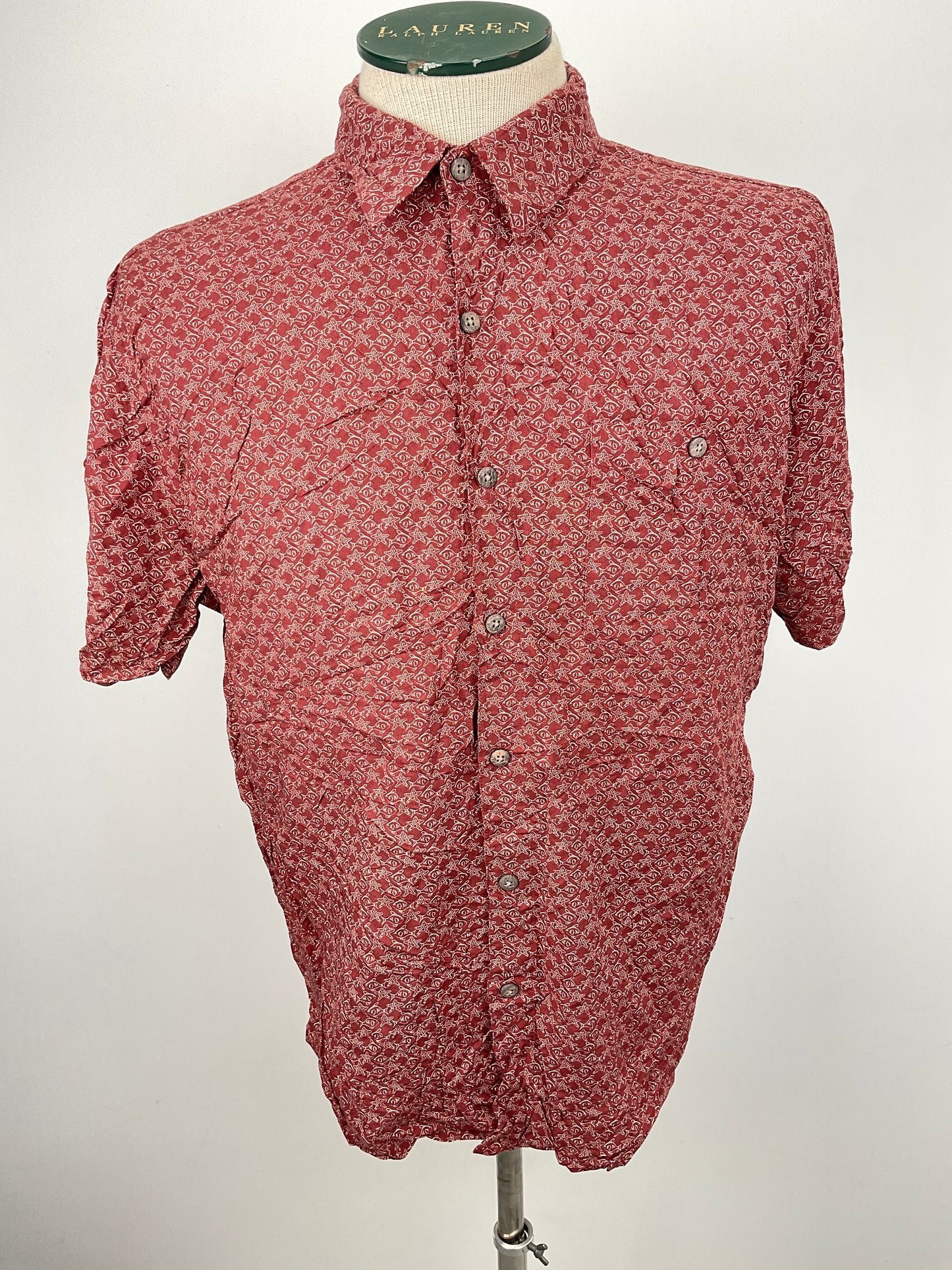 Camisa Rojo vino Campla