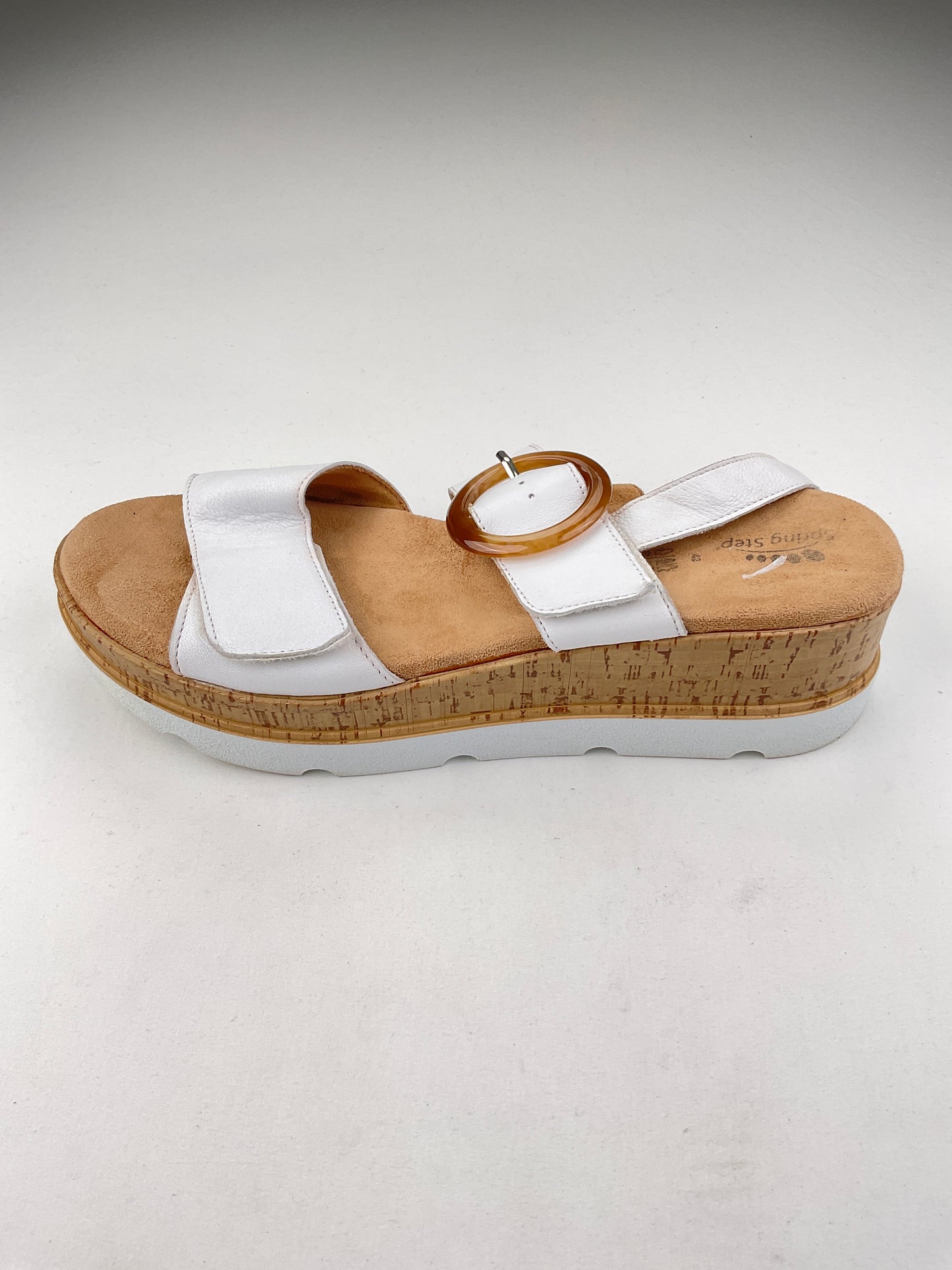 Zapatilla Blanco Plataforma Spring Step