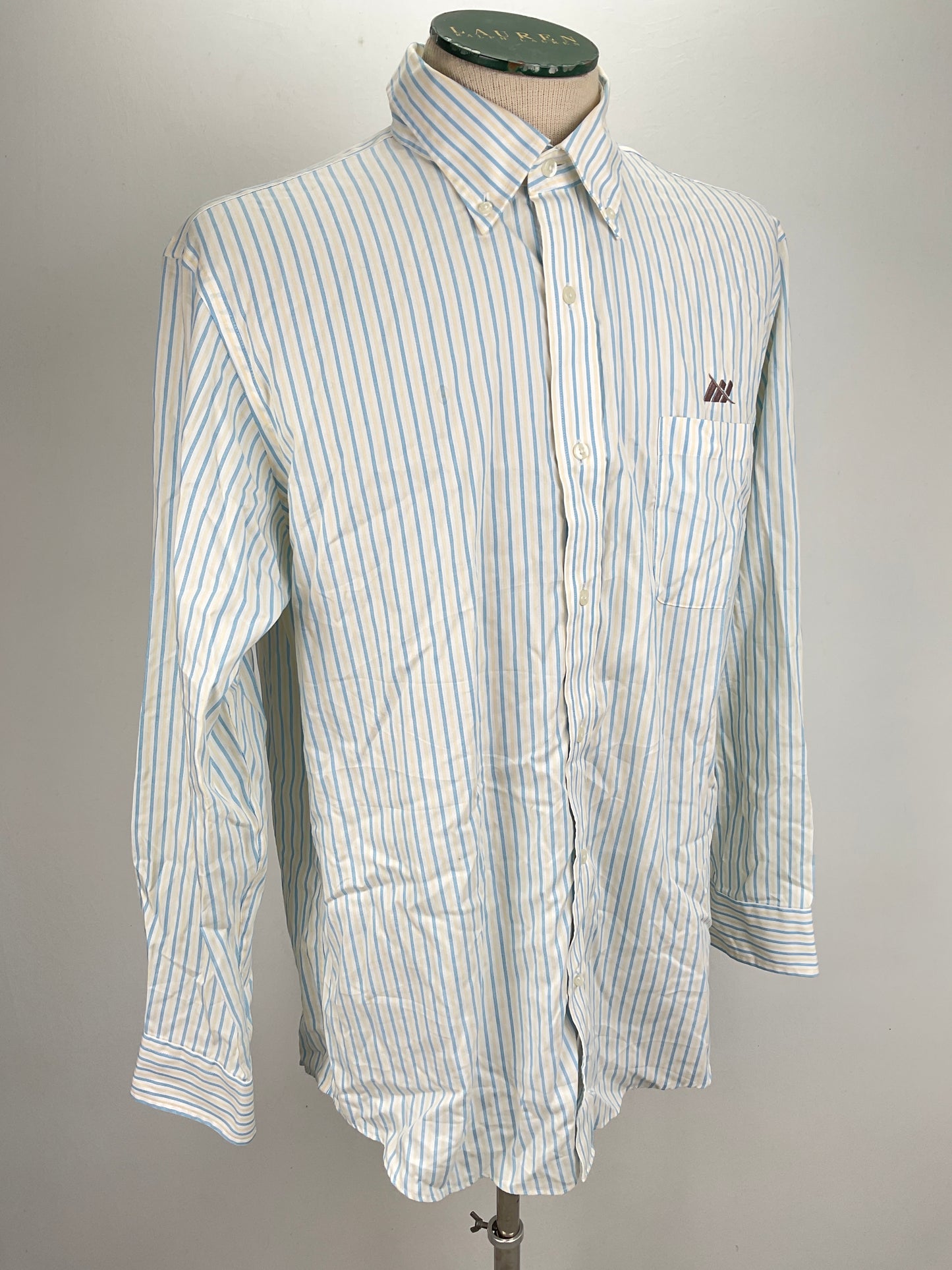 Camisa Multicolor de Rayas Lands’ End