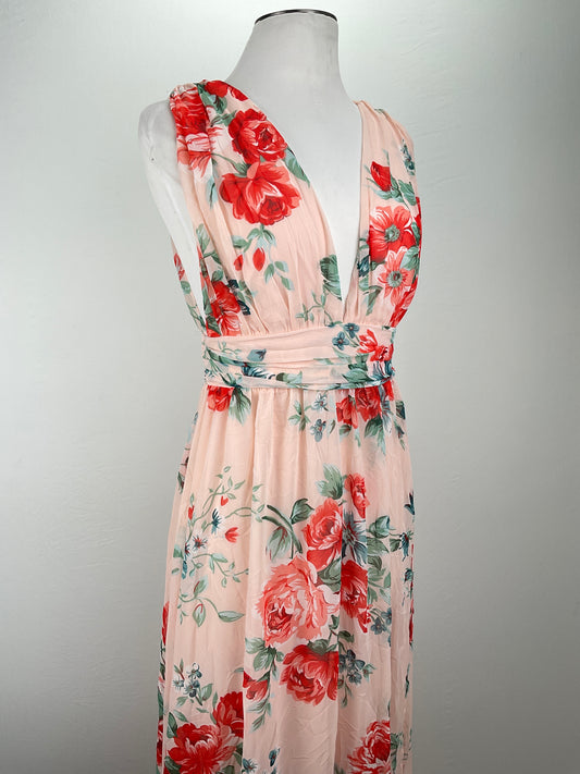 Vestido Rosado Floral Lulus