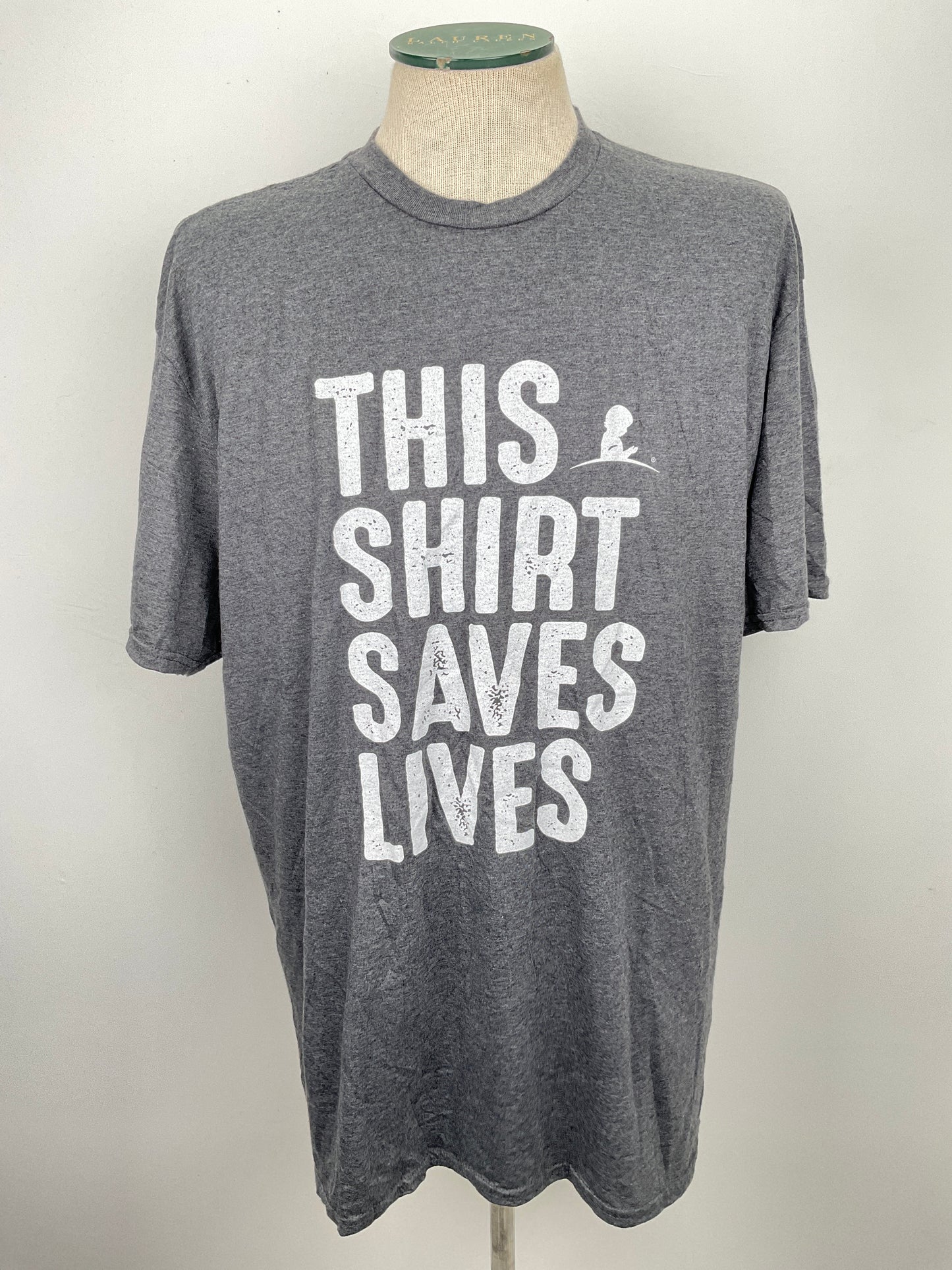 Camiseta Gris Anvil