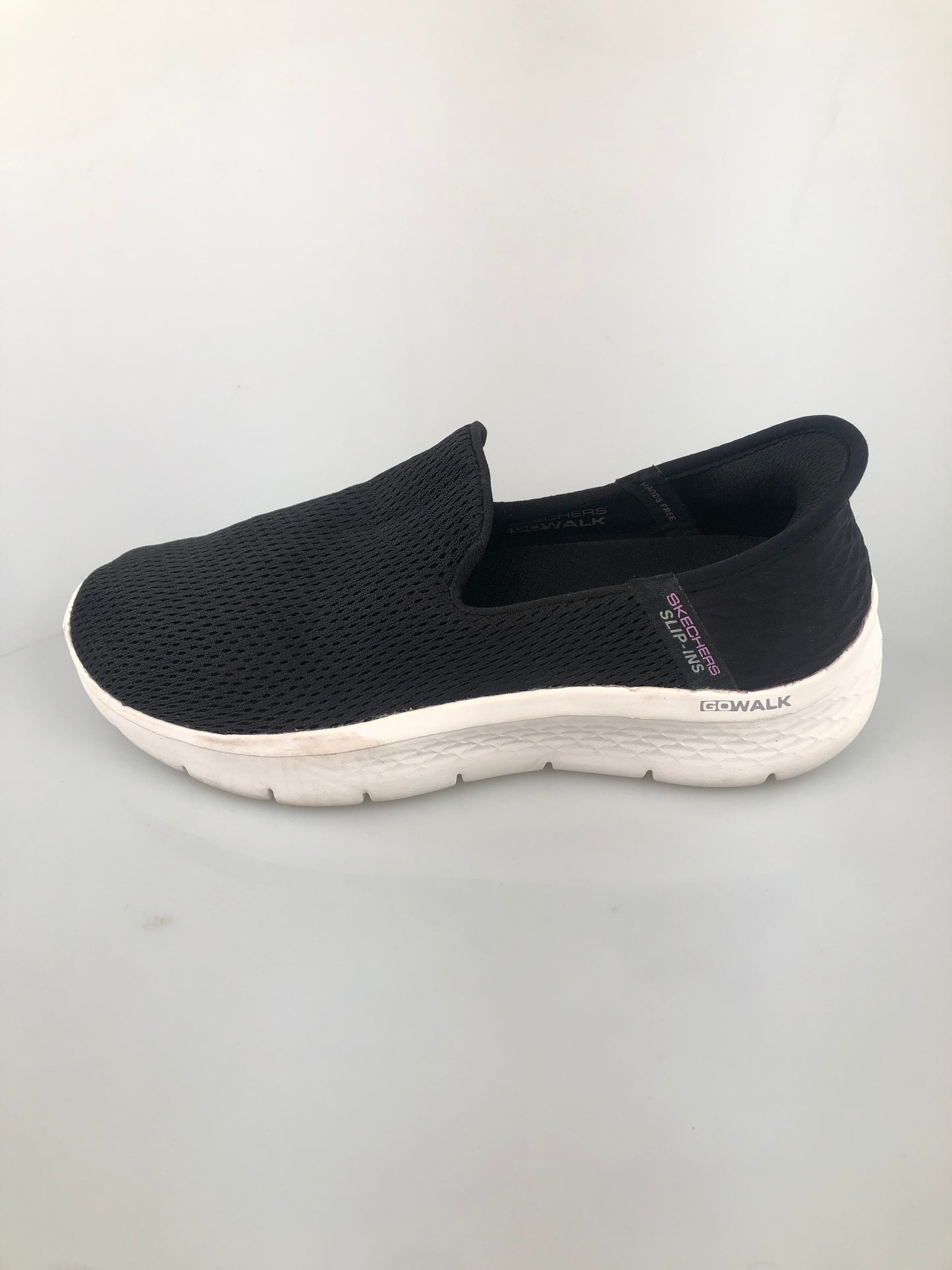 Alpargata Negro Skechers Slip ins