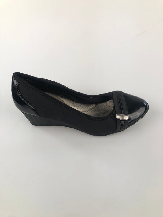 Zapatos Negro Plataforma Time and Tru