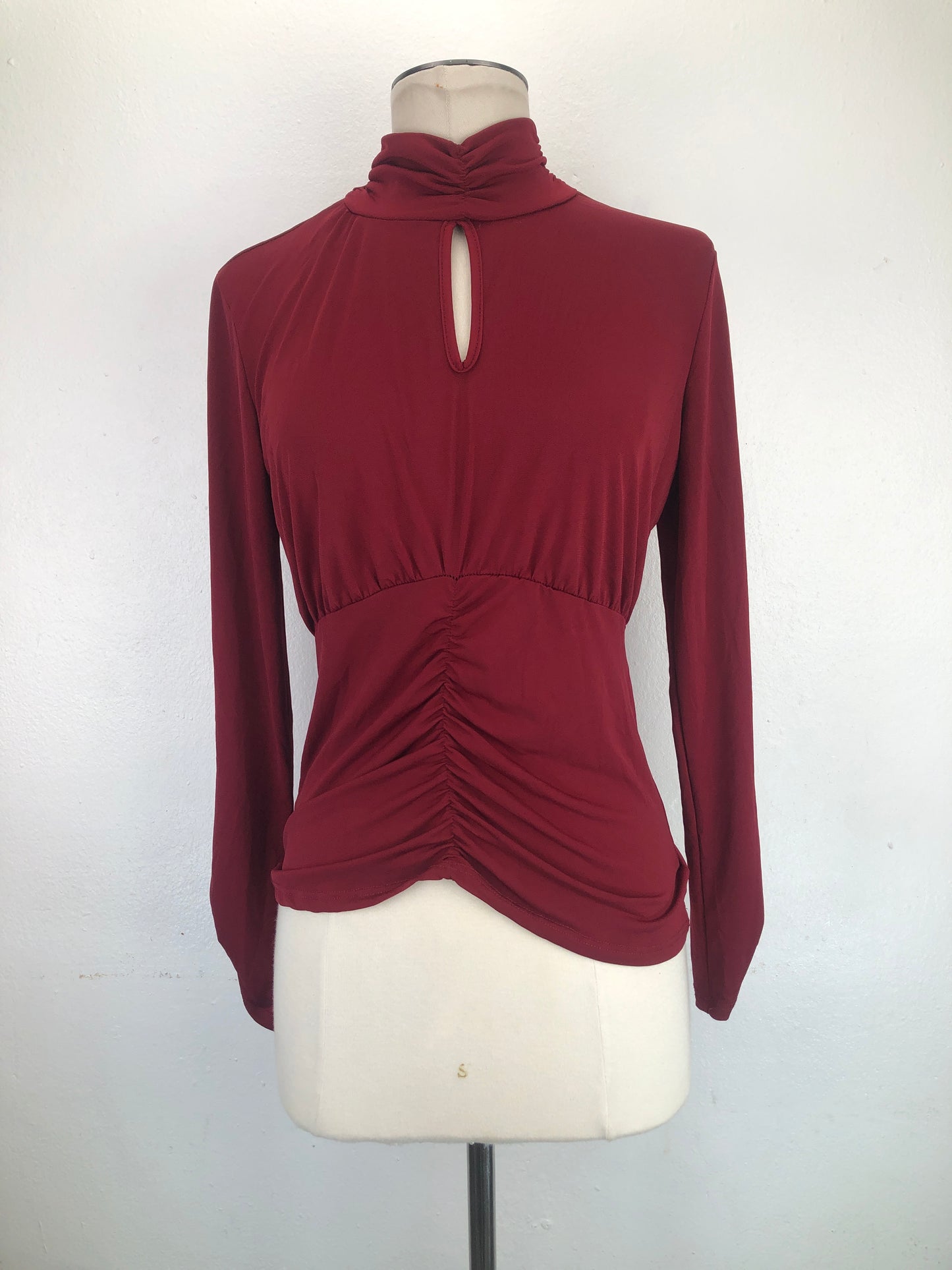 Blusa Rojo vino Espresso