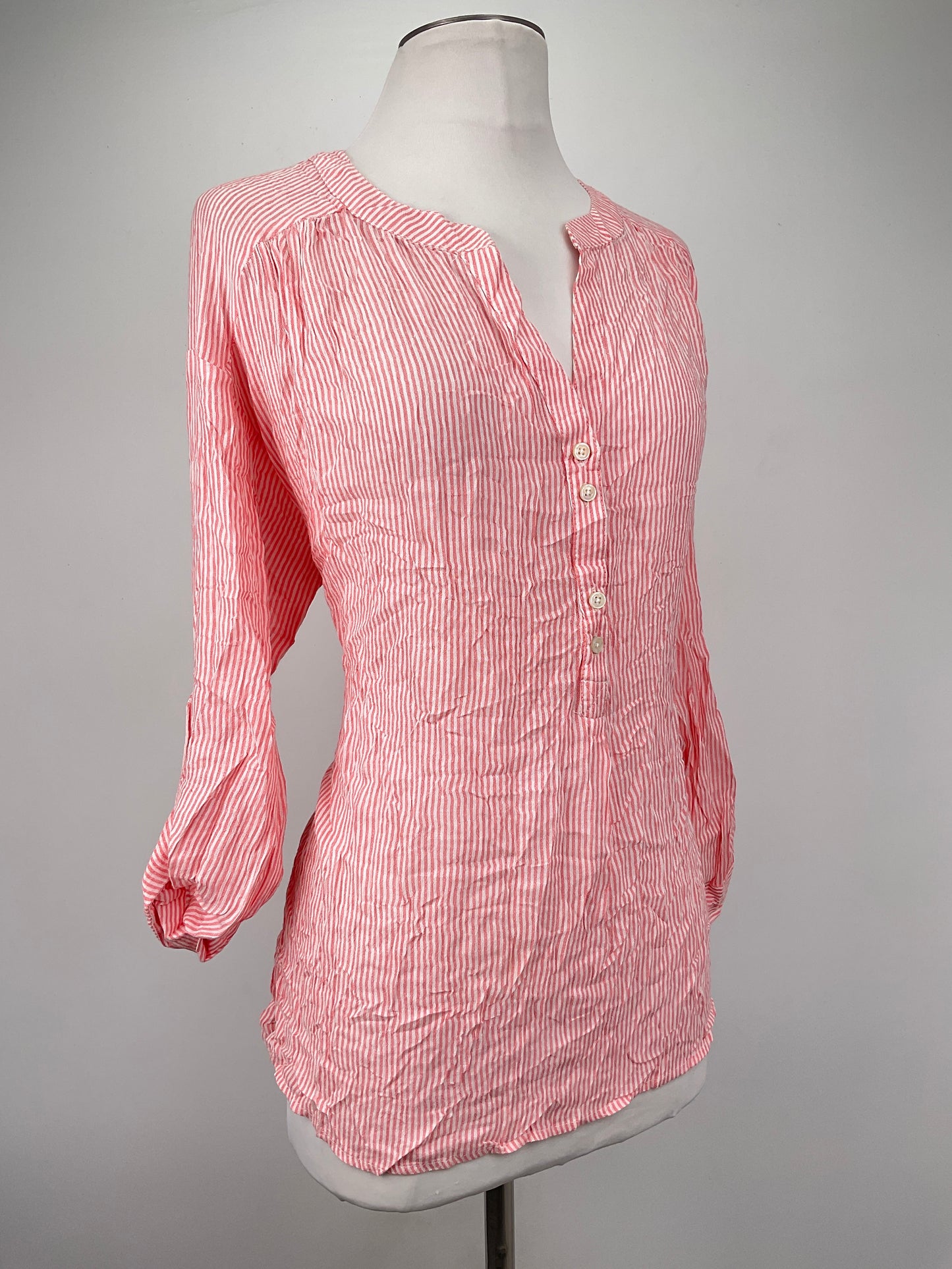 Blusa Naranja de Rayas Nine West