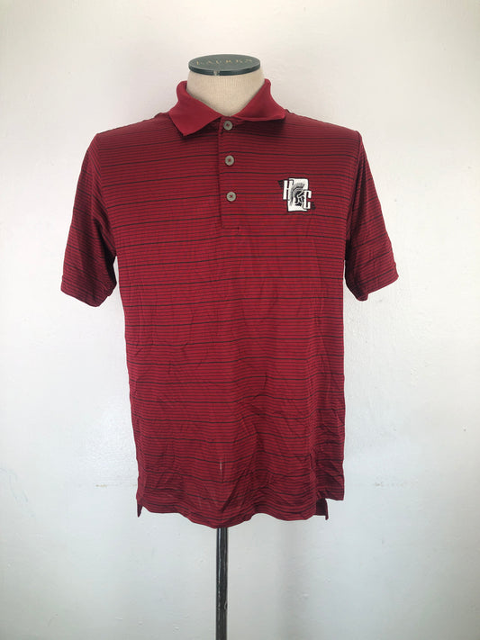 Camiseta Rojo vino de Rayas Adidas