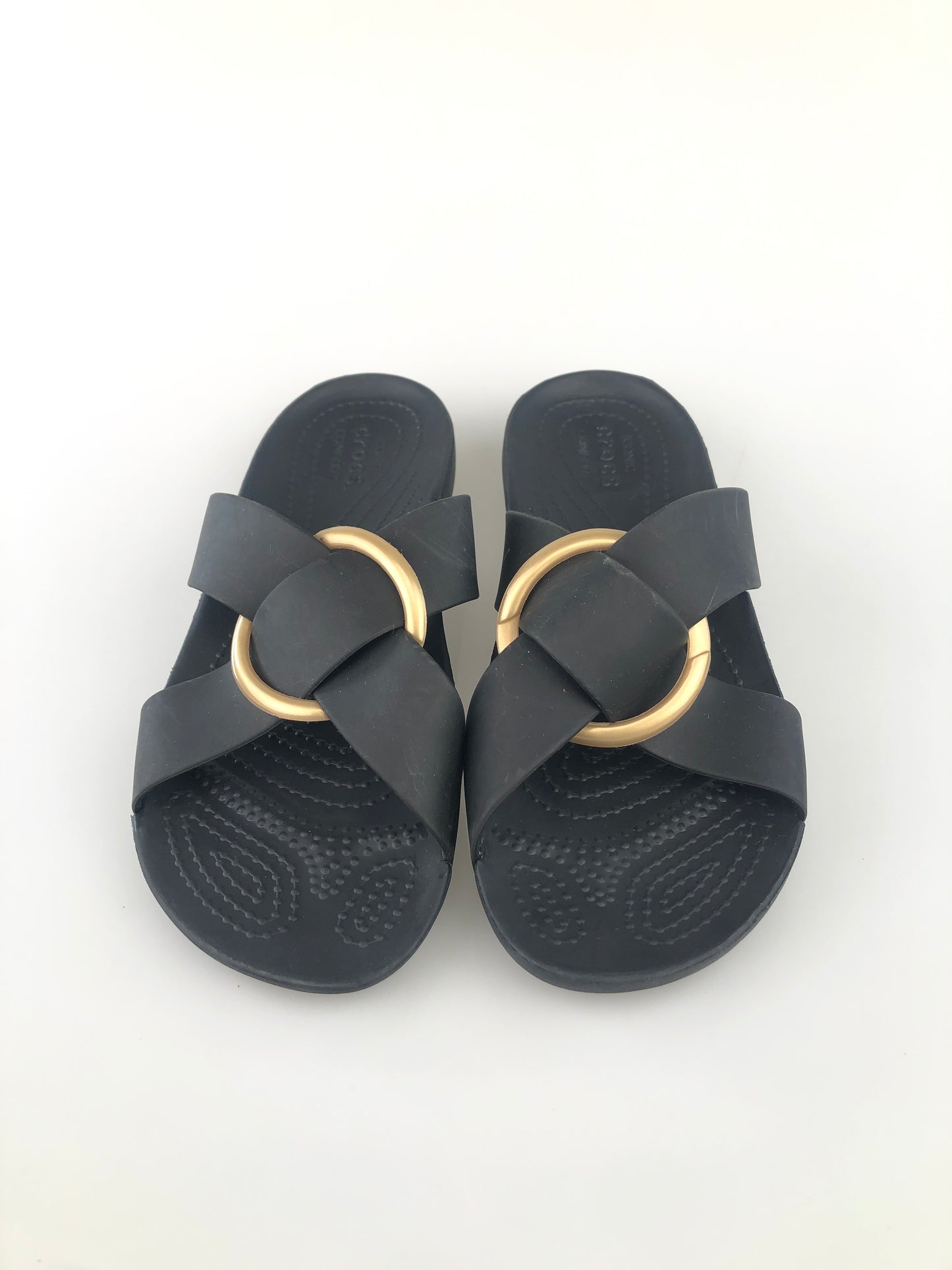 Sandalia Negro Crocs