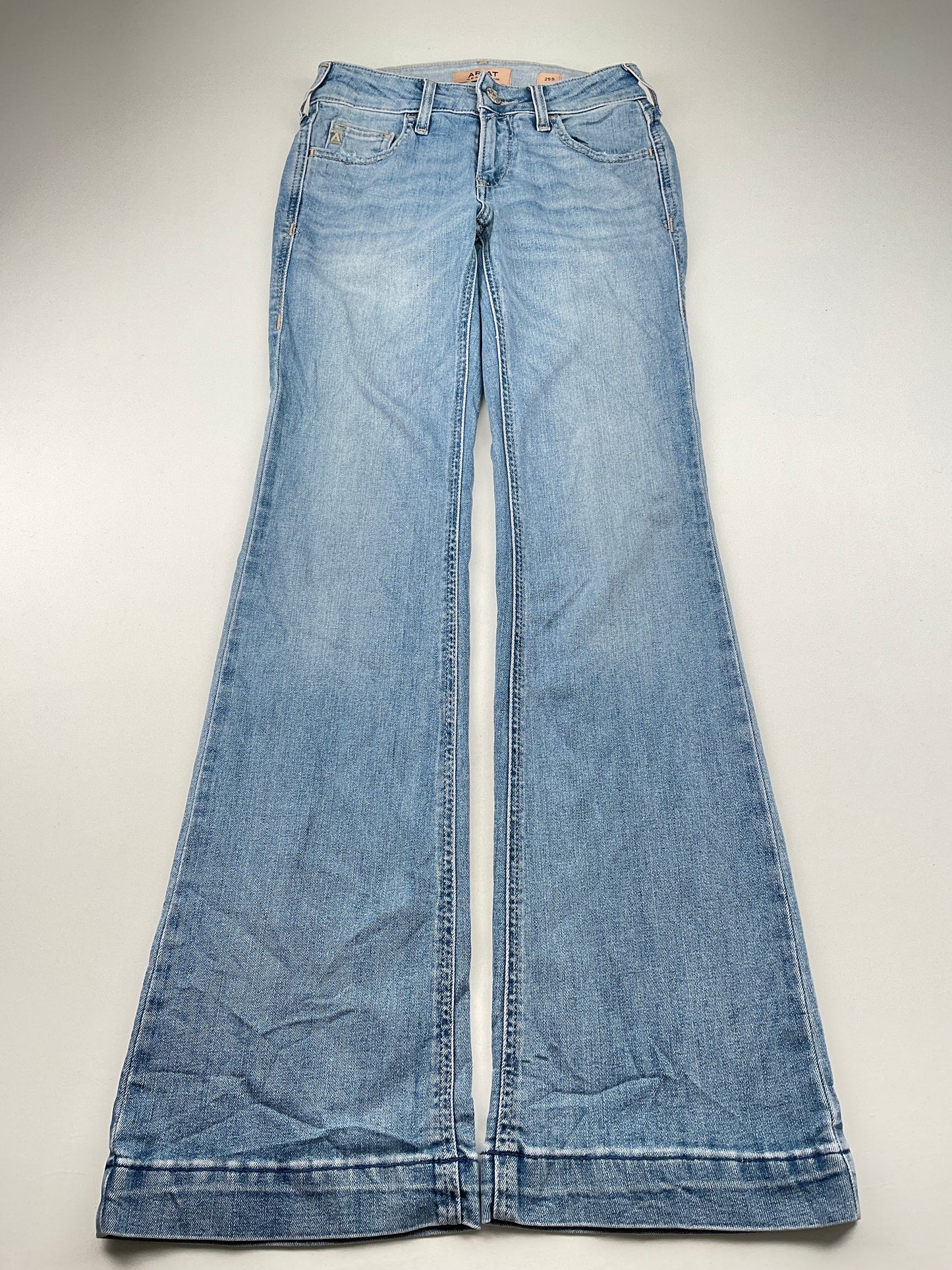 Pantalon Palazzo Jeans Azul claro Ariat