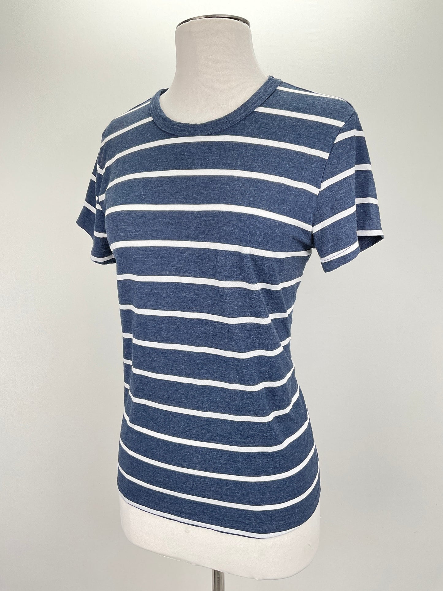 Camiseta  Azul marino de Rayas Time and Tru
