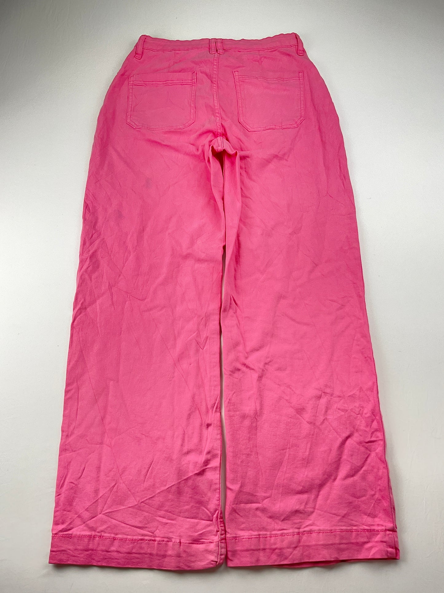 Pantalon Palazzo Rosado Wide Leg