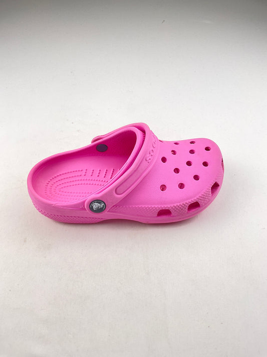 Sandalia crocs rosado