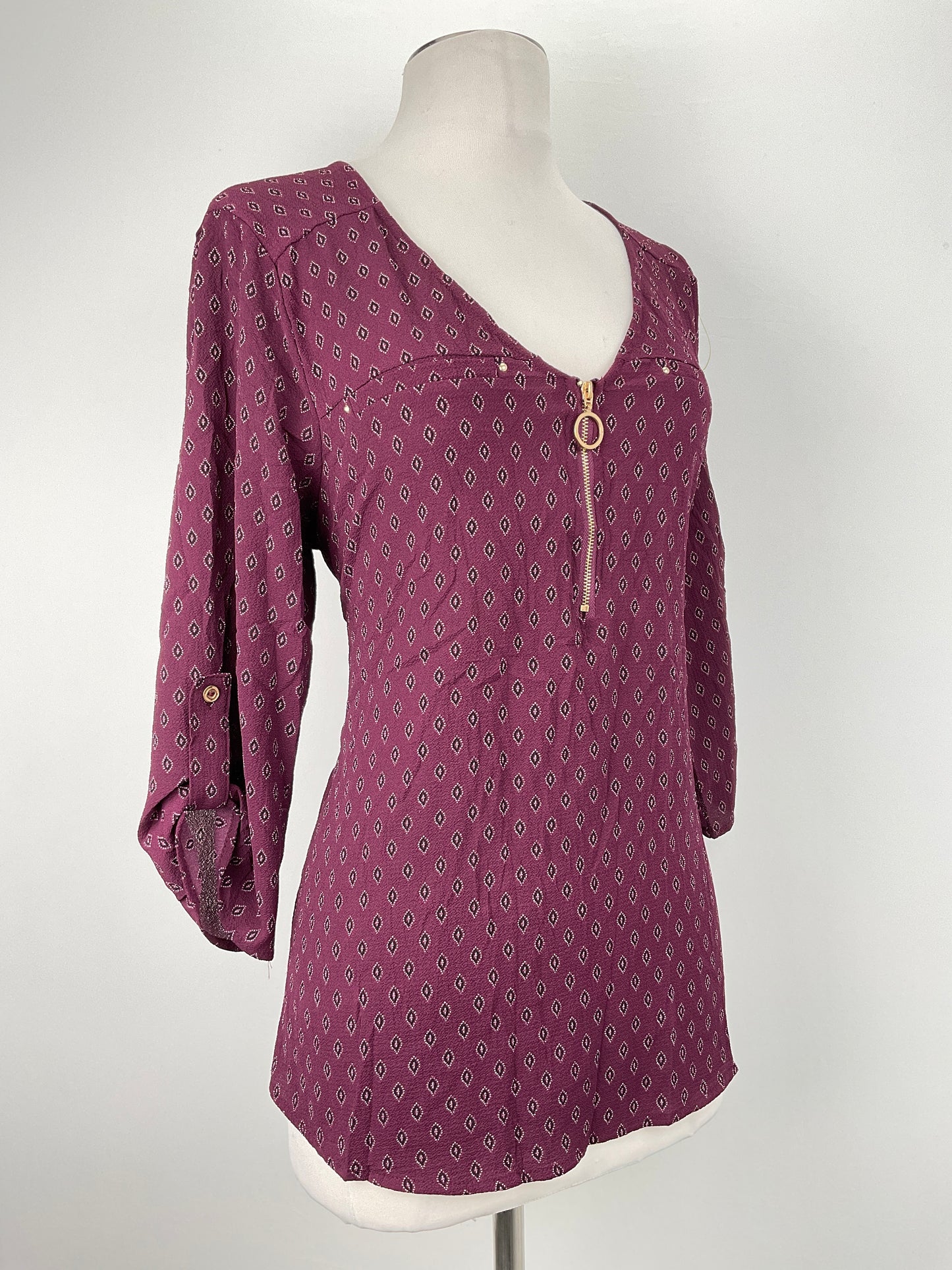 Blusa Rojo vino Variangis