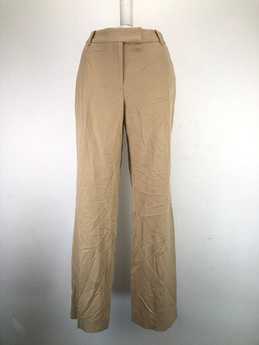 Pantalon Crema De Vestir Brooks Brothers