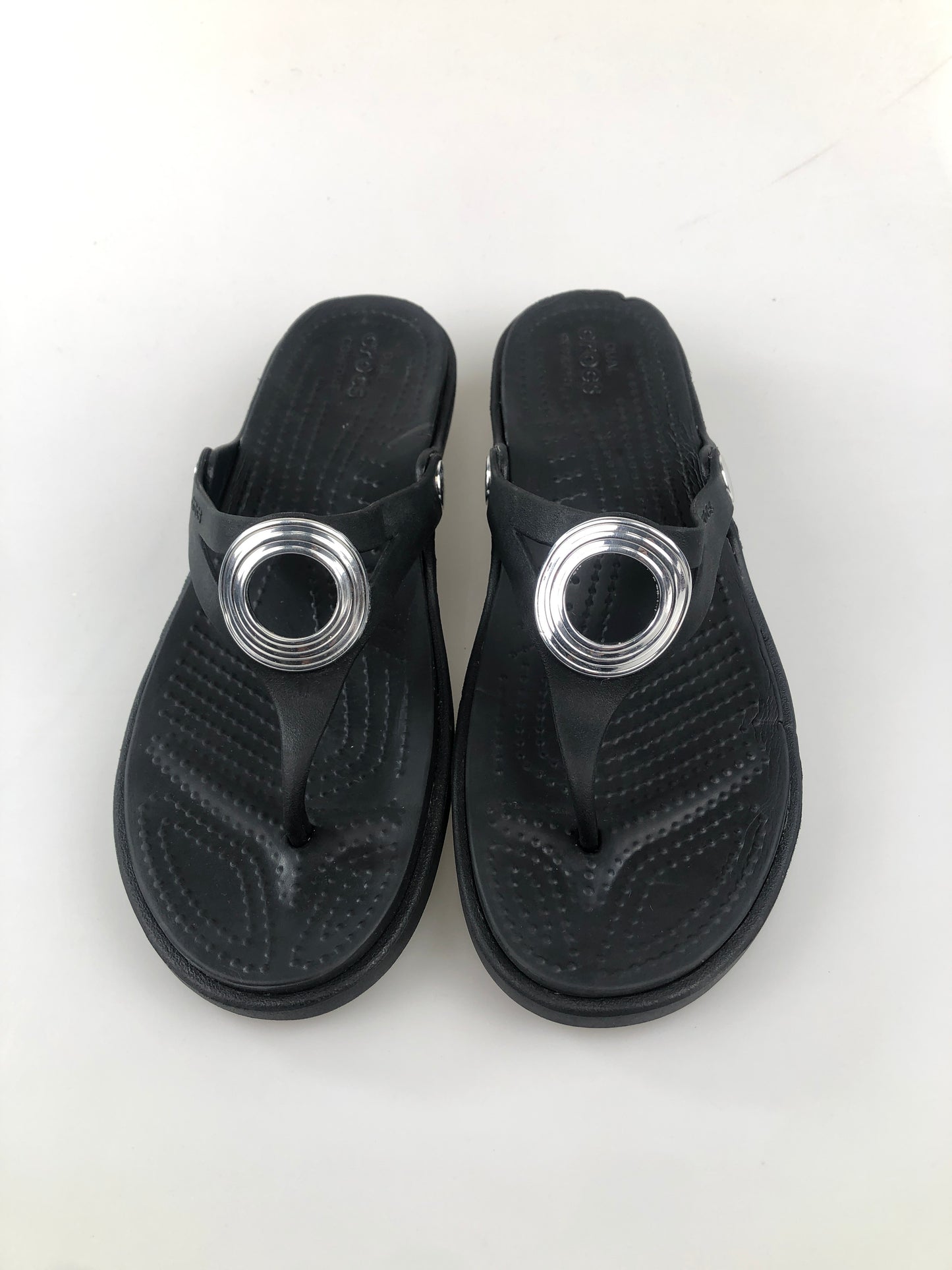 Sandalia Negro Crocs