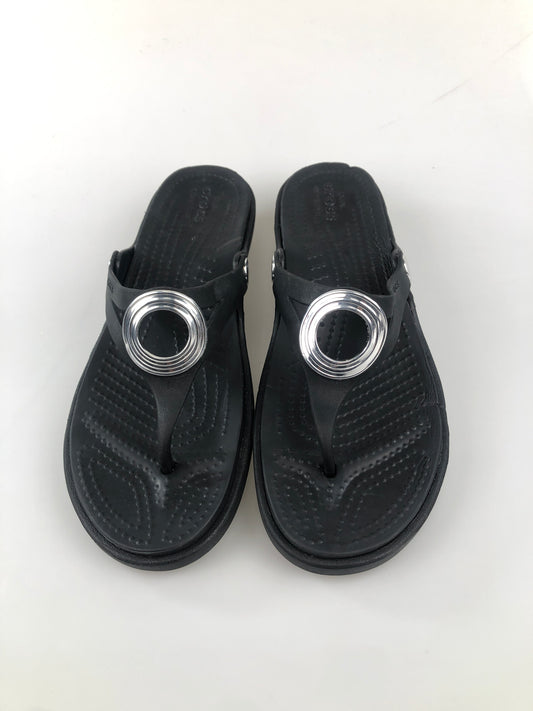 Sandalia Negro Crocs