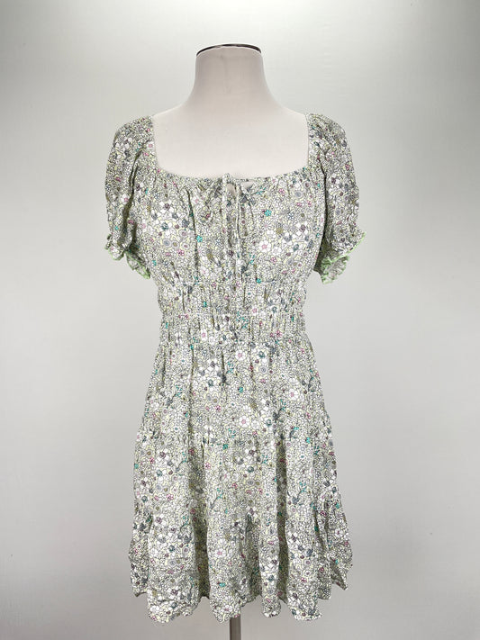 Vestido Verde Floral Nevena Rae