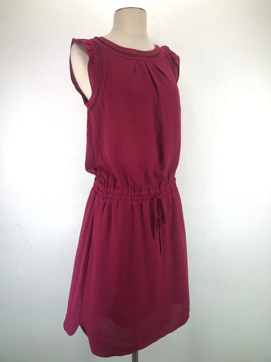 Vestido Rojo Vino Elogy