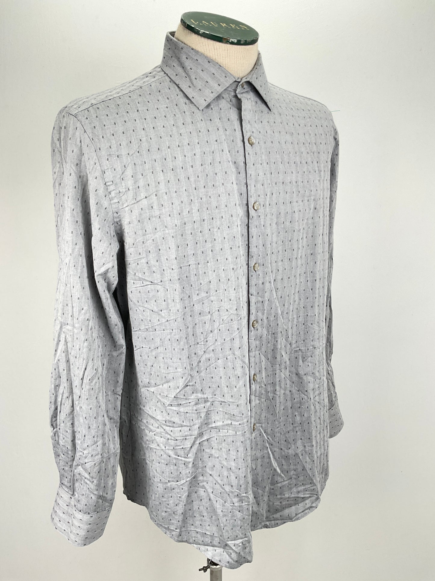 Camisa Gris Van Heusen