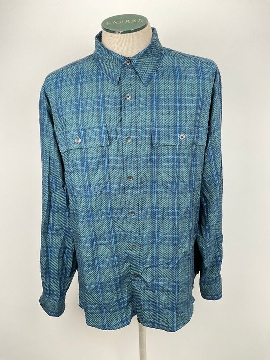 Camisa Azul de Cuadro Royal Robbins