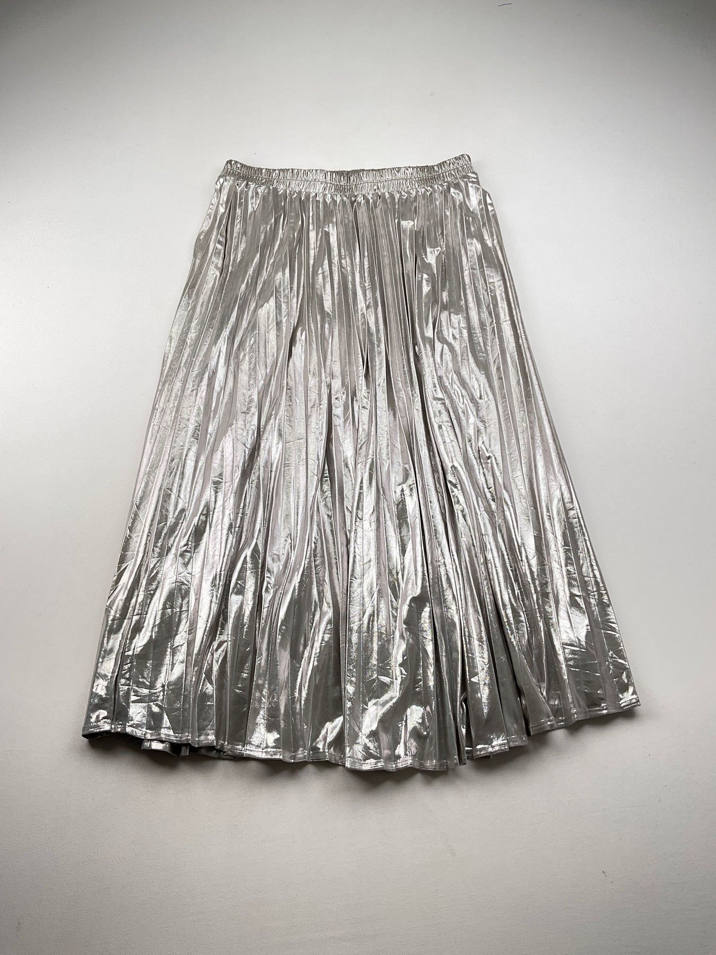 Falda Plateado Variangis