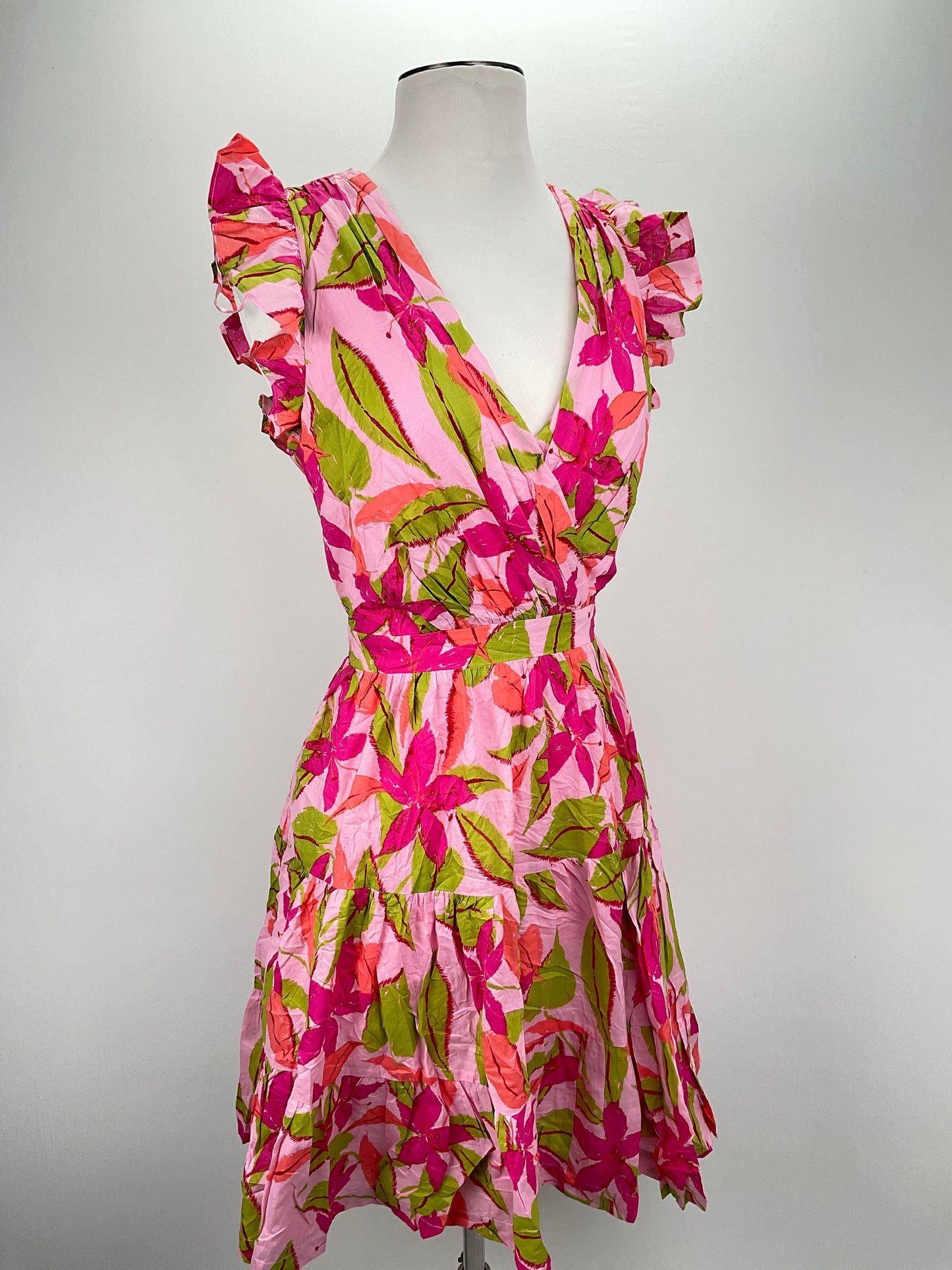 Vestido Rosado Floral Taylor
