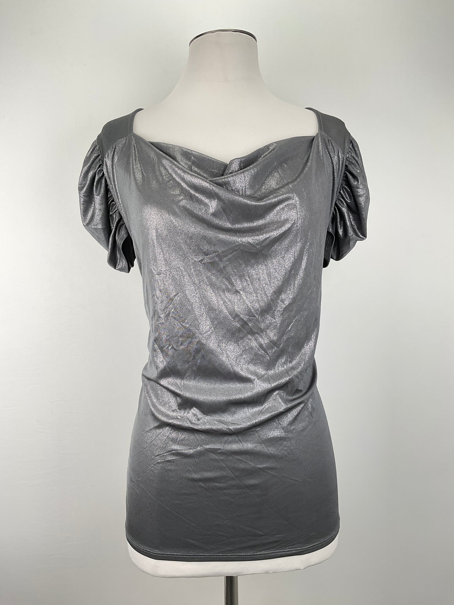 Blusa Plateado Debbie Shuchat