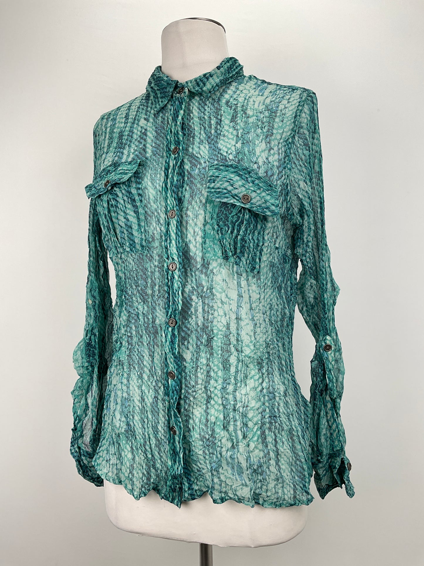 Camisa Verde Lucky Brand