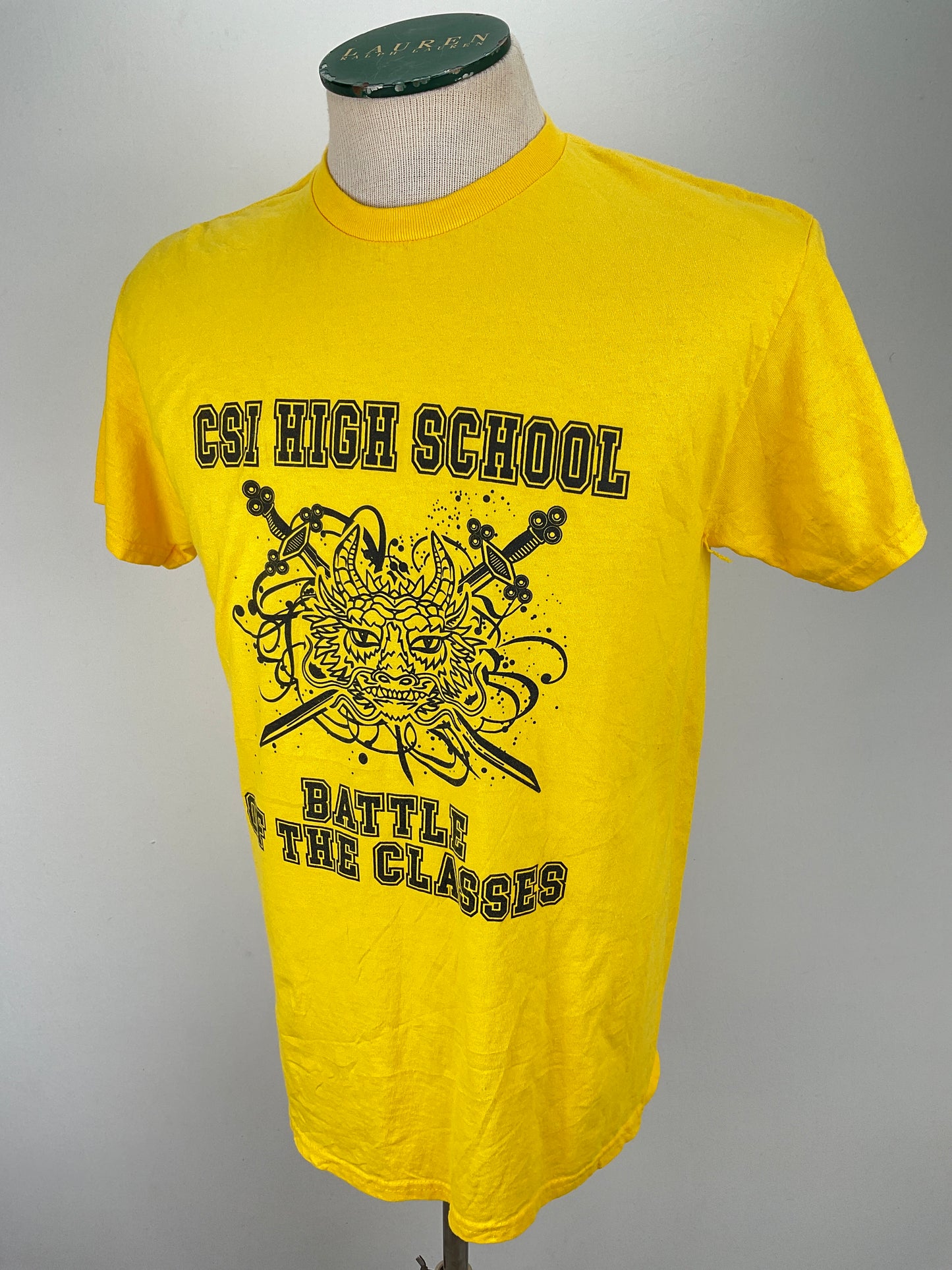 Camiseta Amarillo Gildan