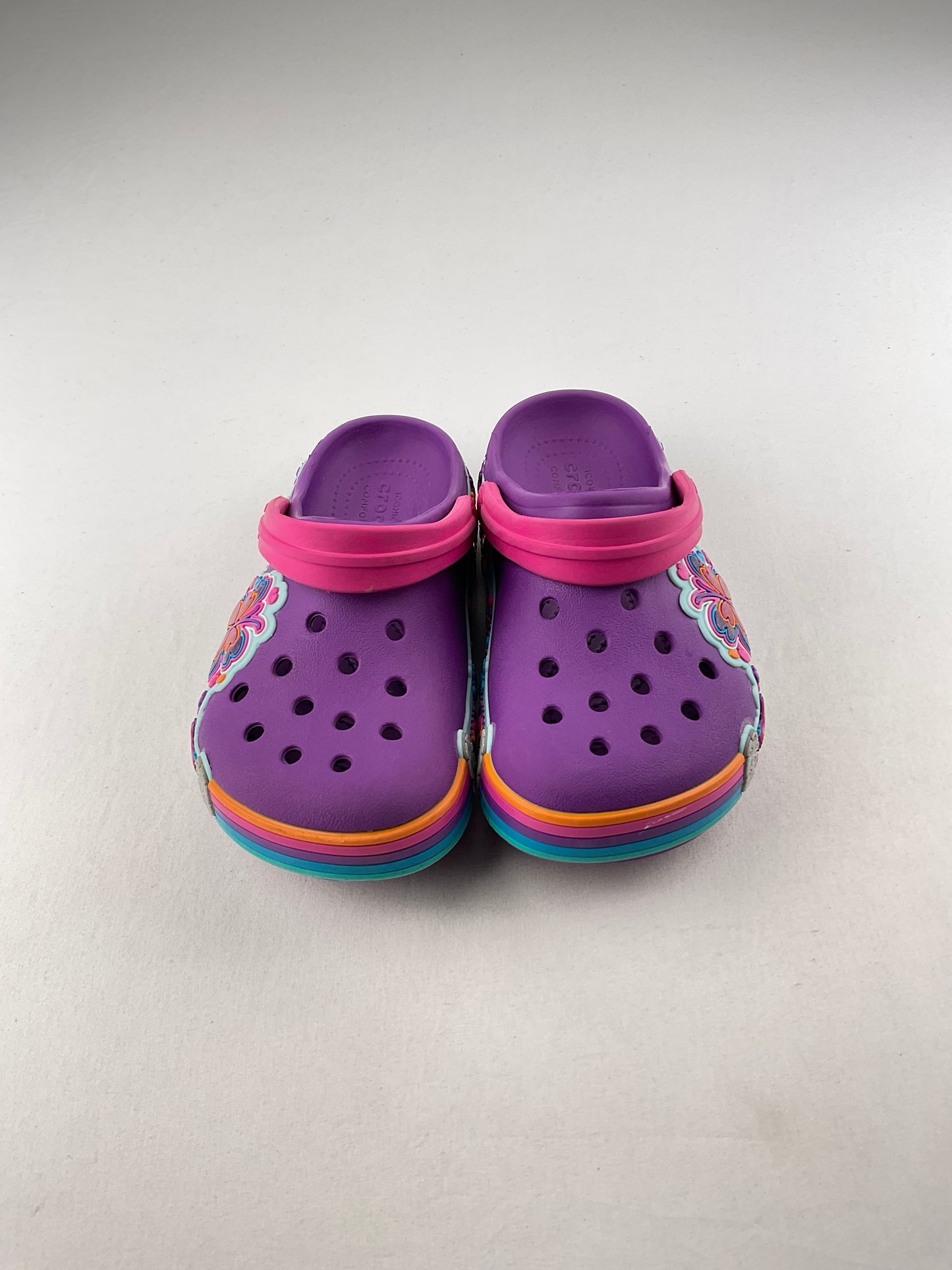 Sandalia Morado Crocs