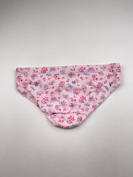 Panti Rosado Floral Hanes