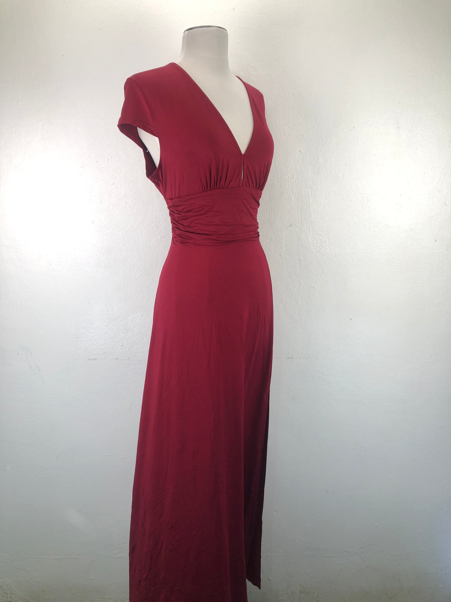 Vestido Rojo vino Anrabess