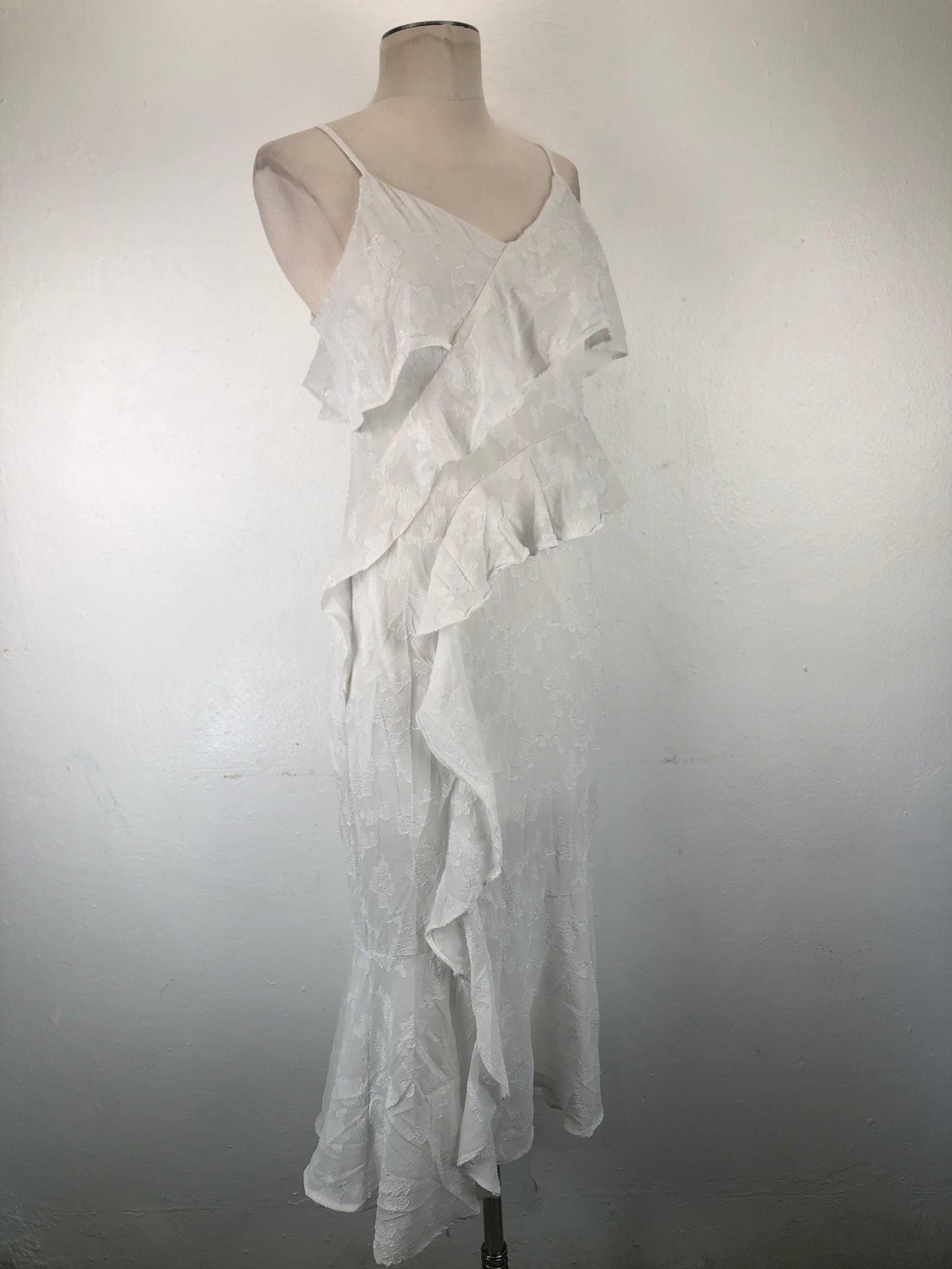 Vestido Blanco Floral  Wild Fable