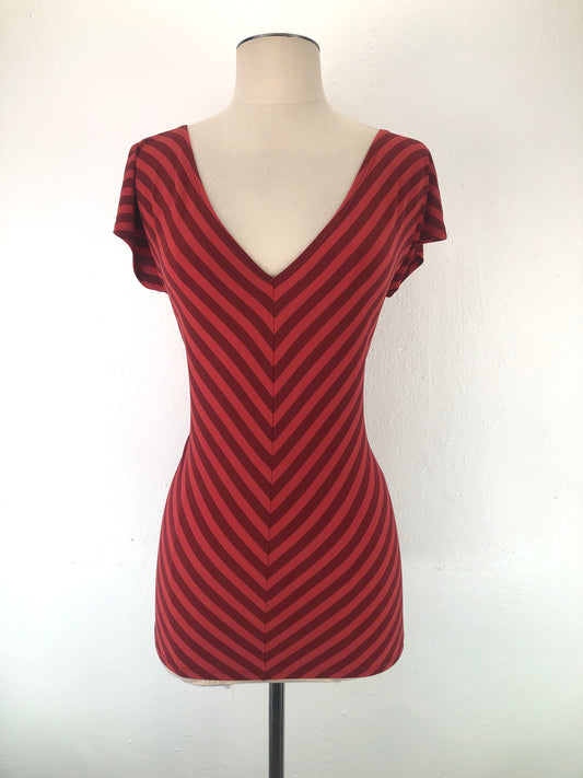 Blusa Rojo Vino liz Co