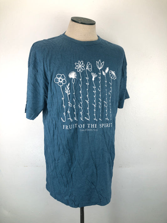Camiseta Turquesa Love Faith