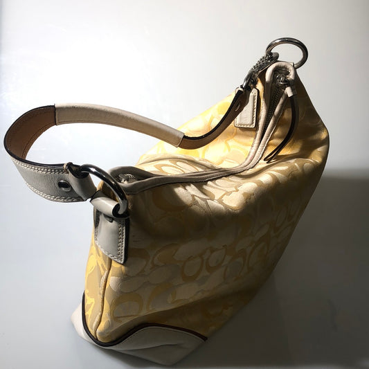 Cartera Amarillo Coach
