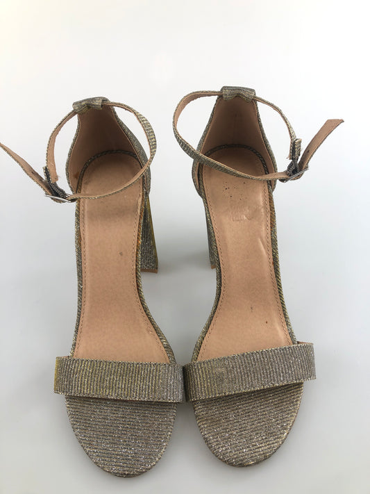 Zapatilla Plateado de Tacon Charlottte Russe
