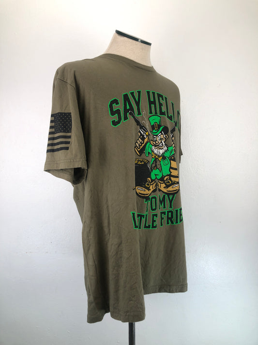 Camiseta Verde Grunt Style