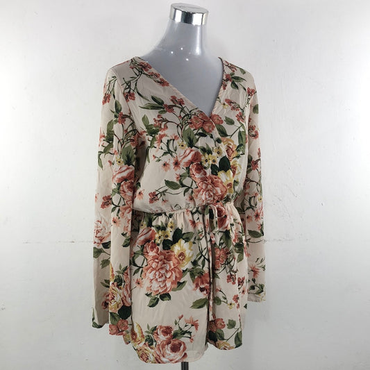 Enterizo Crema de Flores Haute Monde