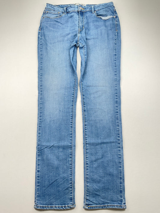 Pantalon Jeans Azul  claro Mid Rise Skinny