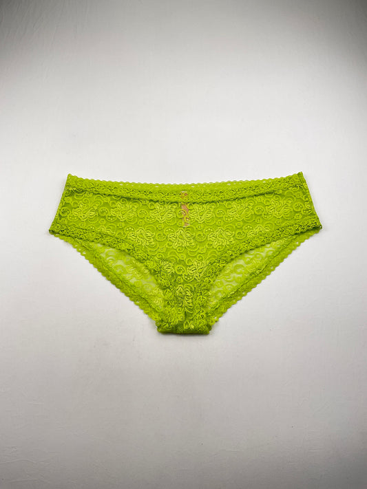 Panti Verde limon Floral Old Navy