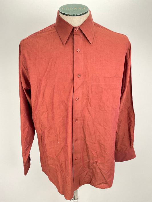 Camisa Marron Pierre Cardin