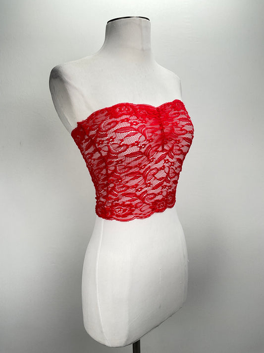 Top Rojo Floral Variangis