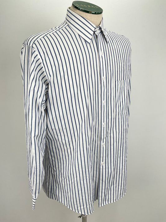 Camisa Blanco de Rayas Towncraft