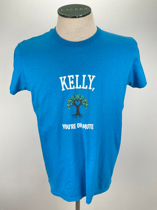 Camiseta Azul Gildan