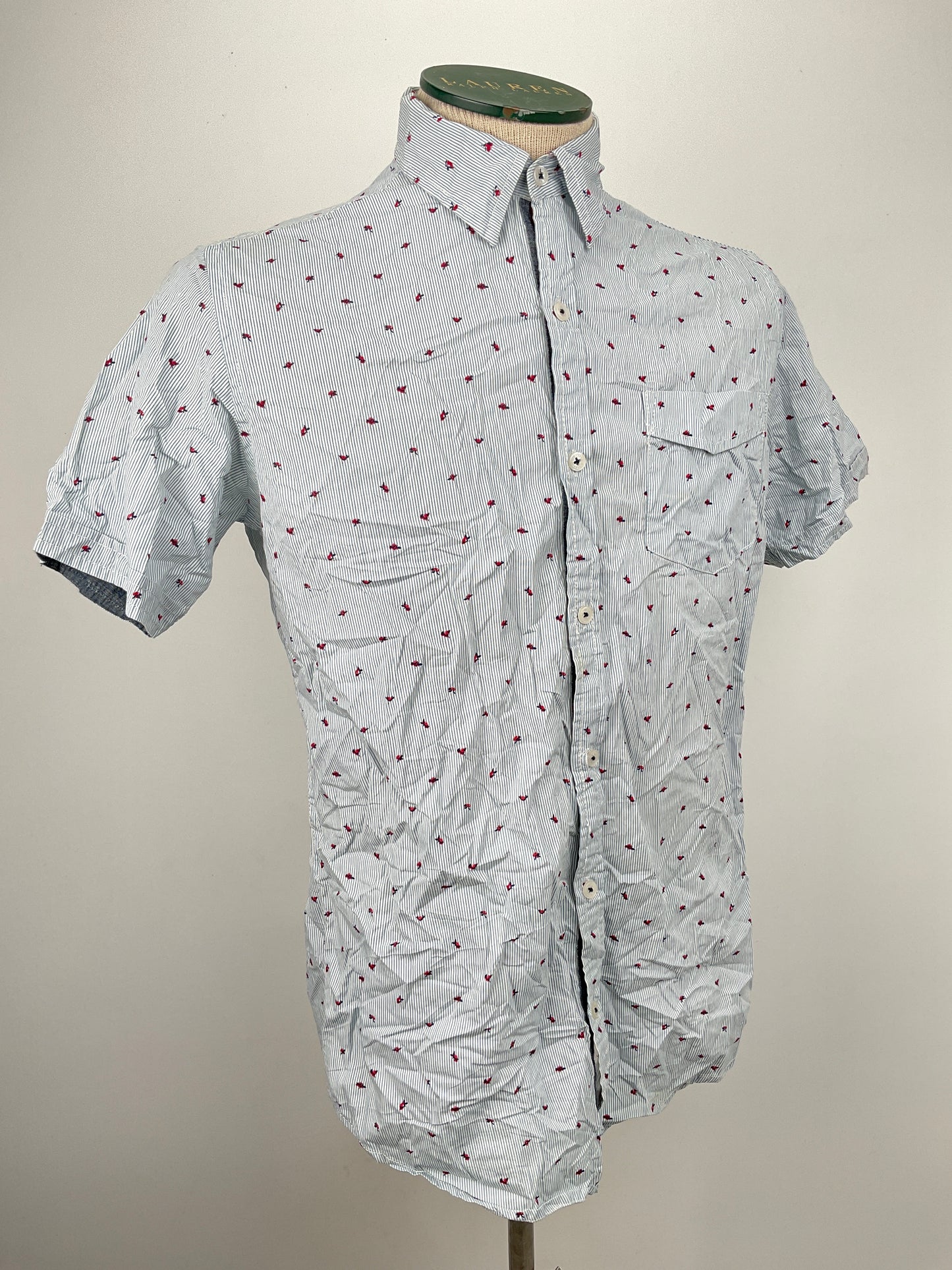 Camisa Azul claro de Rayas Hudson Barrow