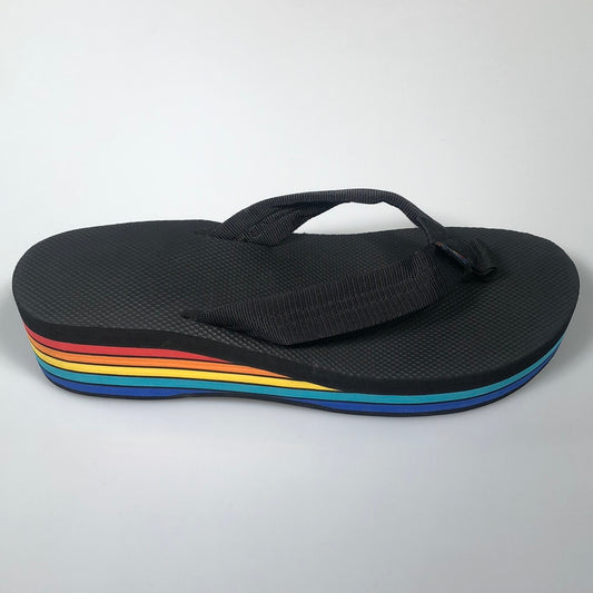 Sandalia Negro Rainbow