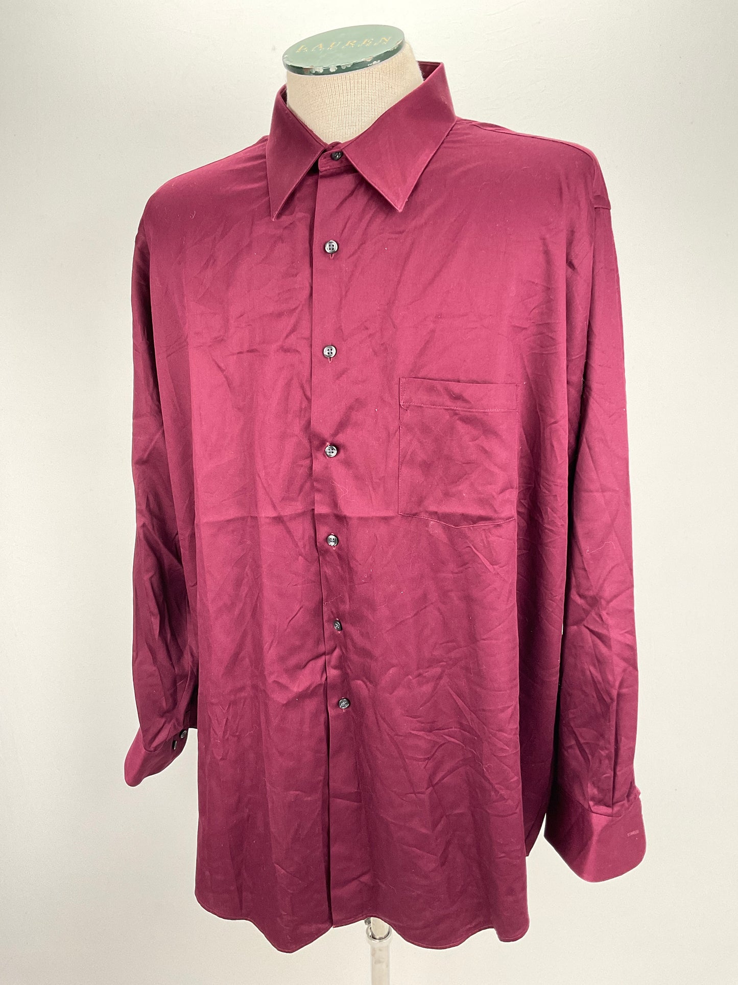 Camisa Rojo vino Van Heusen