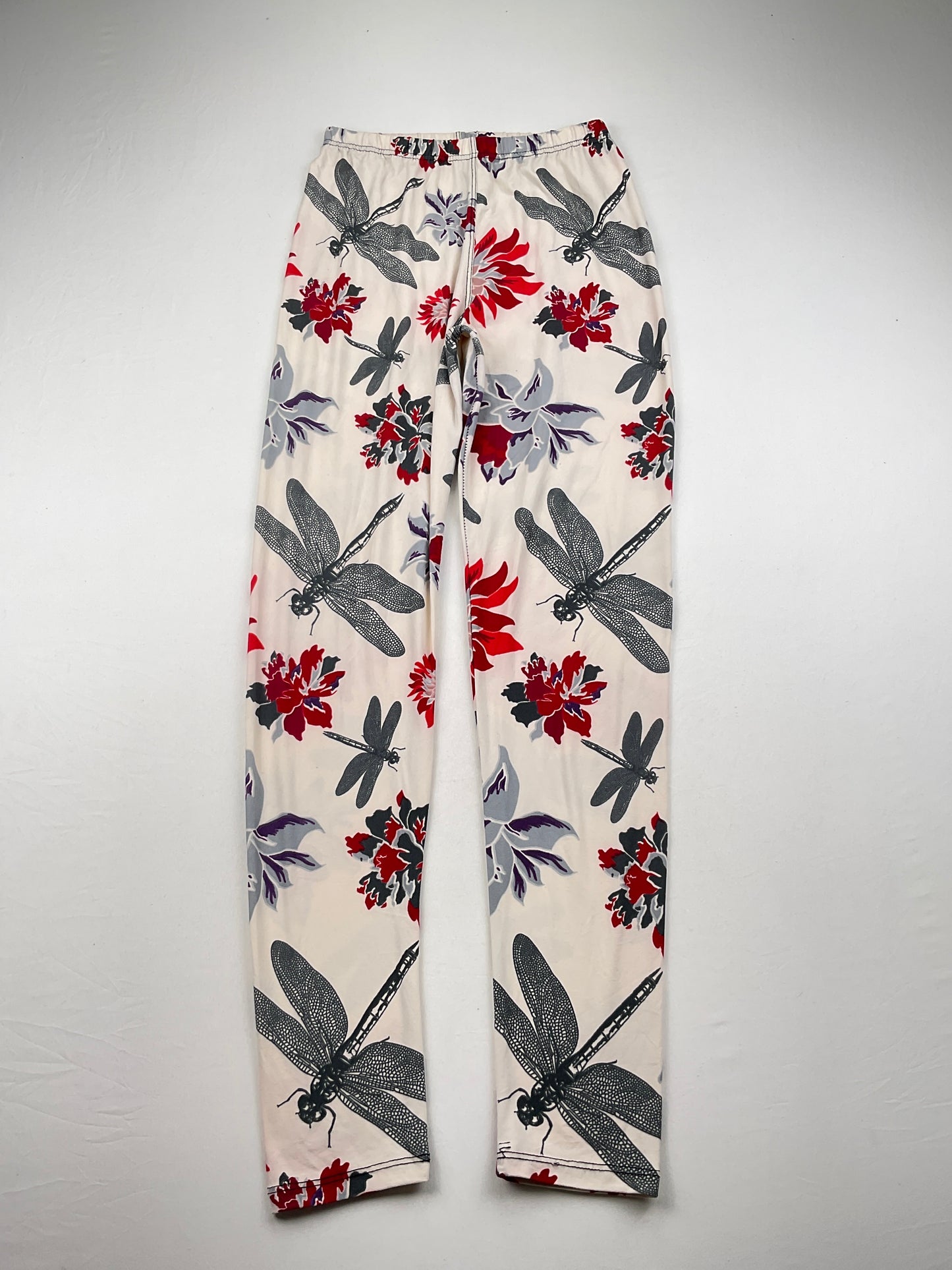 Licra Crema Floral Deportivo Variangis